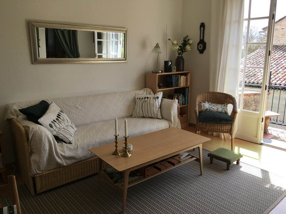 Sovesofa i stuen